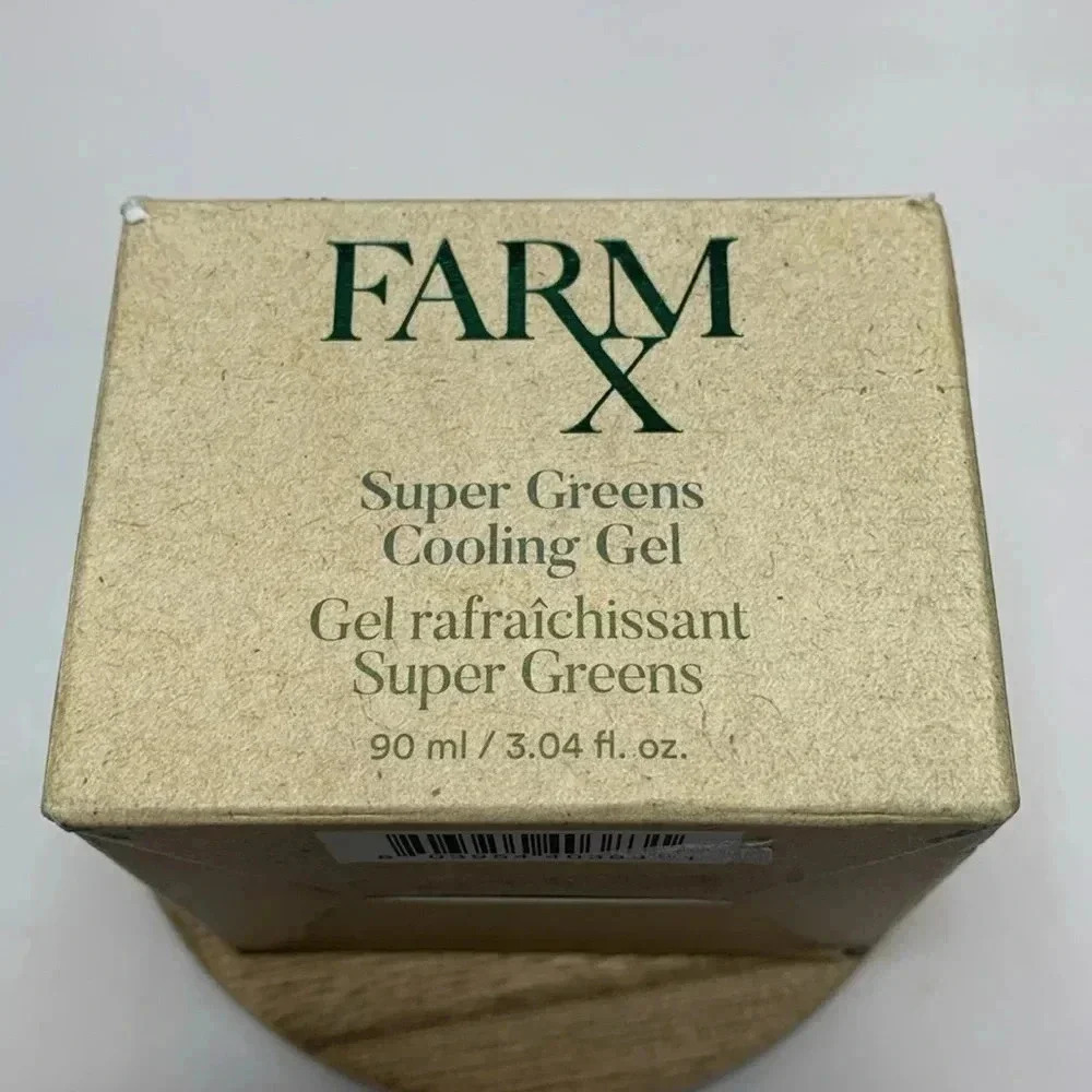 FARM X Moringa Oil Vegan Gel Face Moisturizer 3.04 fl oz New